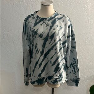 Zella Blue Tie-Dye Shirt